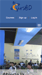Mobile Screenshot of cursad.jovenclub.cu